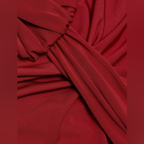 Cinq à Sept Kaily Draped Halter Maxi Dress - Picture 7 of 8